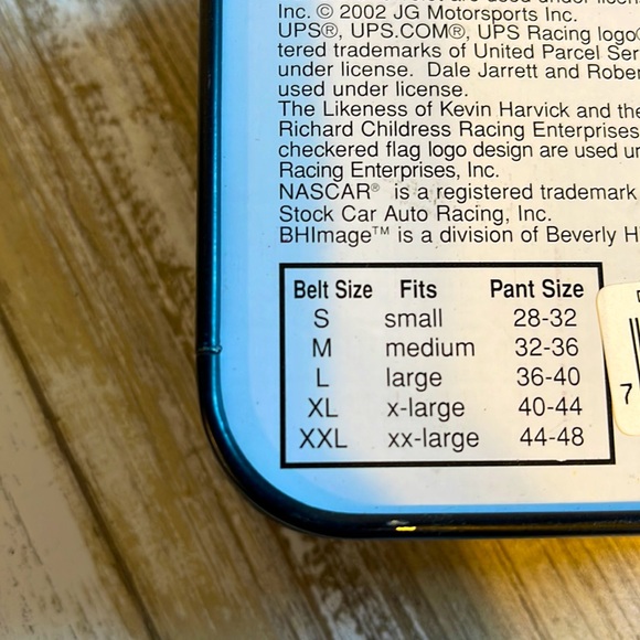 Dale Earnhardt Jr Belt. - Picture 3 of 3